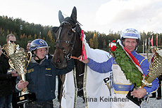 Voittoseremoniat - kuva Irina Kein�nen